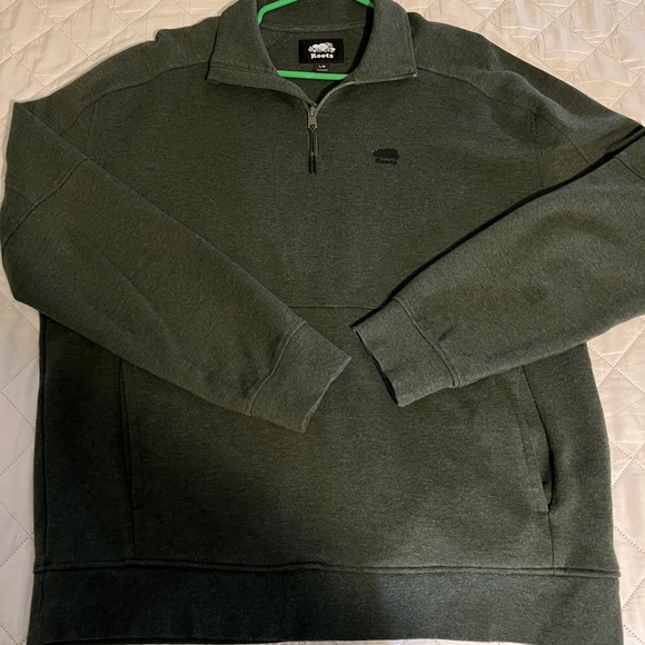 Roots fleece 3/4 zip - Picture 1 of 1